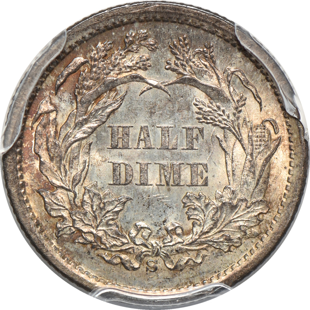 1873-S PCGS MS-64 CAC