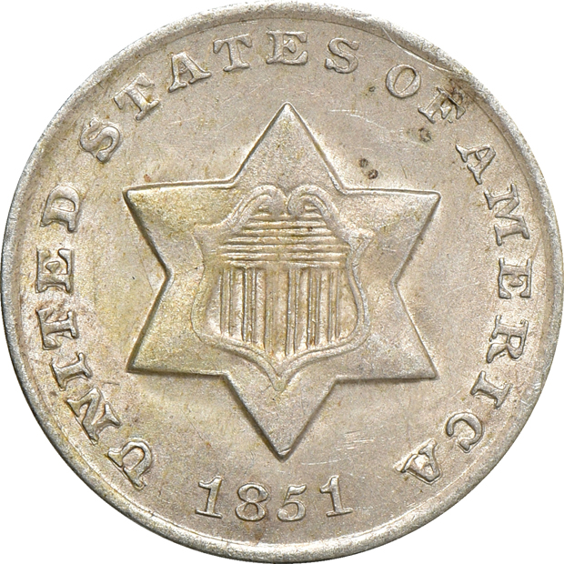 1851-O and 1862, XF