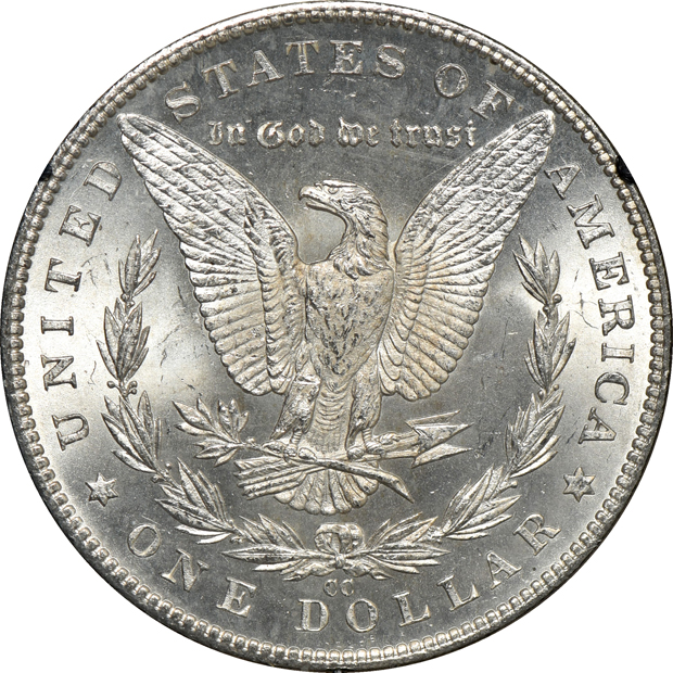 1882-CC GSA MS-64, and an 1884-CC GSA MS-65+, both NGC