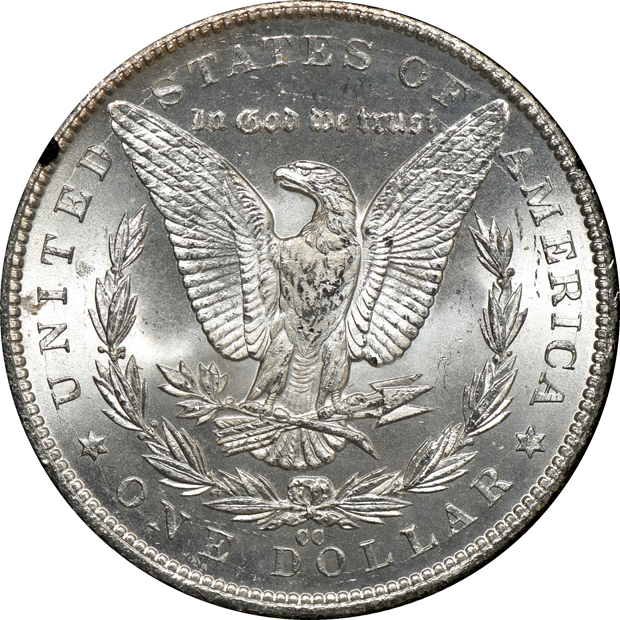 1882-CC GSA MS-64, and an 1884-CC GSA MS-65+, both NGC