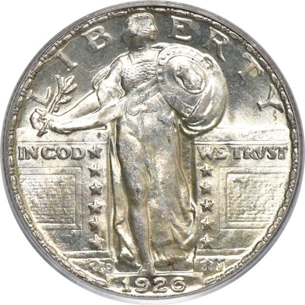 1926, 1926-D, and 1928-D, all PCGS MS-65 CAC