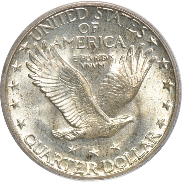 1924, 1927, and 1928-S, all PCGS MS-65 (green label)