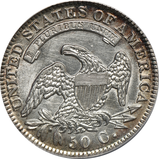 1832 Small Letters ANACS AU-50, and an 1837 NGC AU details/cleaned