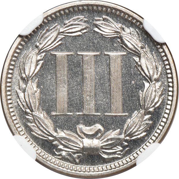 1869 NGC PR-65 CAMEO
