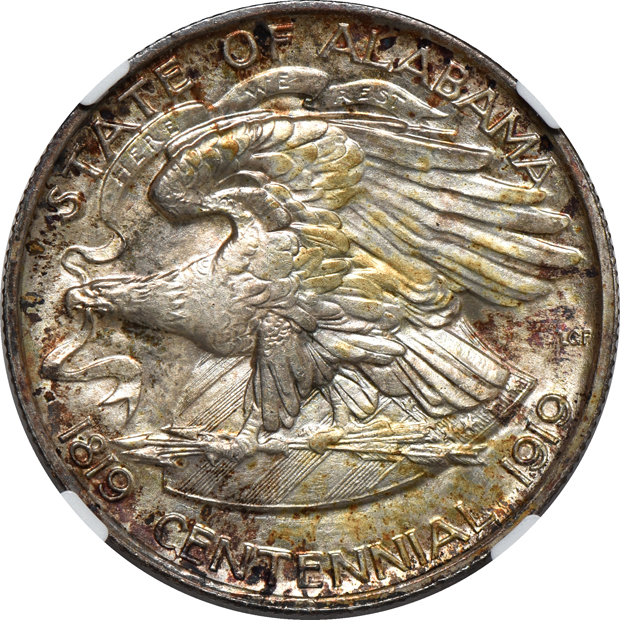 1921 Alabama 2 X 2 NGC MS-64+ CAC