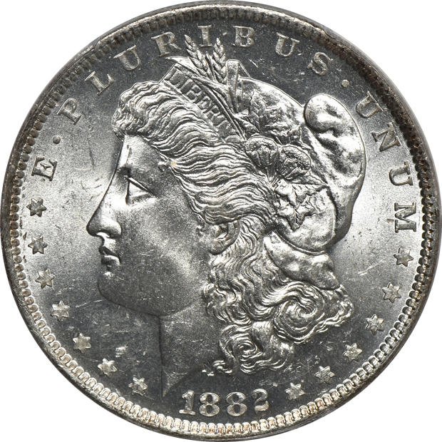 1882-O PCGS MS-65