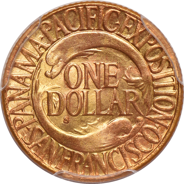 1915-S Panama-Pacific PCGS MS-65