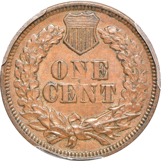 1867 AU-58, 1868 AU-58 CAC, and an 1869 AU-58, all PCGS