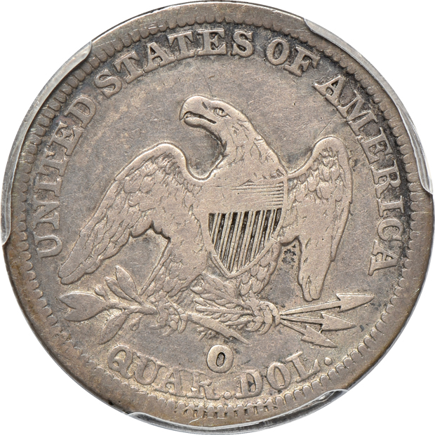 1854-O Arrows - Huge O PCGS F-15
