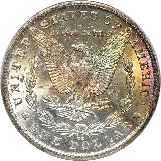 1882-CC and 1899, both PCGS MS-64 CAC