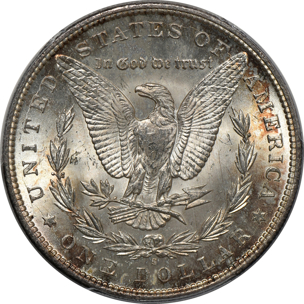 1896-S PCGS MS-64+ CAC