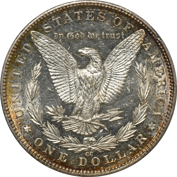 1889-CC PCGS AU-58+