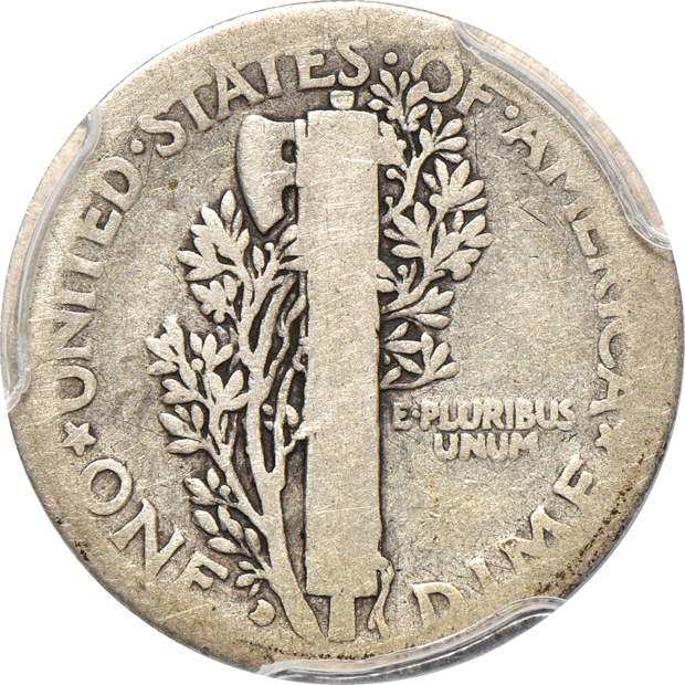 1916-D About Good-3 and 1942/1 VF-30, both PCGS CAC