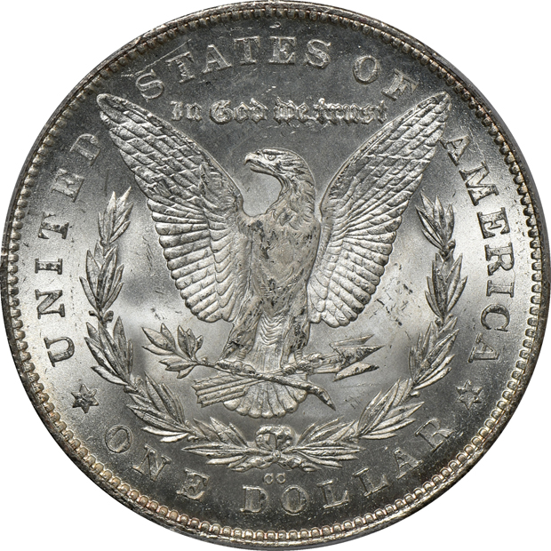 1880/79-CC Reverse of 1878 PCGS MS-64