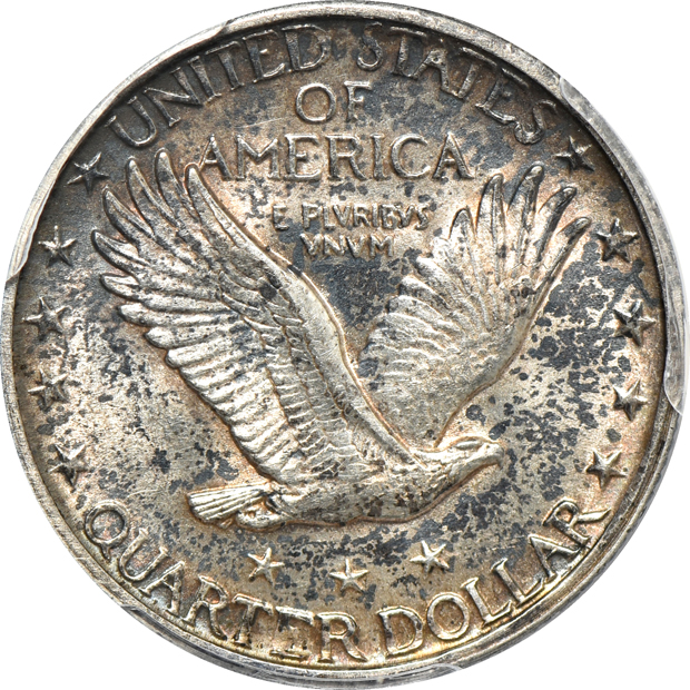 1919-D PCGS UNC details/environmental damage