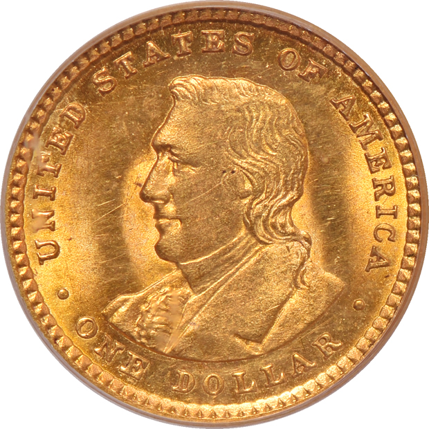 1905 Lewis & Clark PCGS MS-63