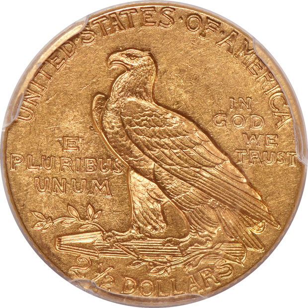 1915 AU-58 and 1915 MS-62, both PCGS