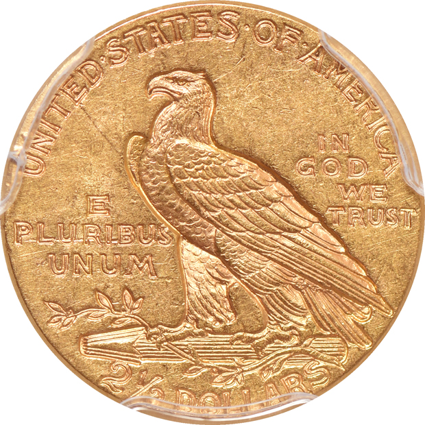 1915 AU-58 and 1915 MS-62, both PCGS