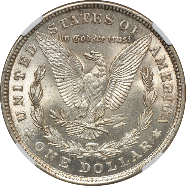 1878-S and 1921, both NGC MS-66