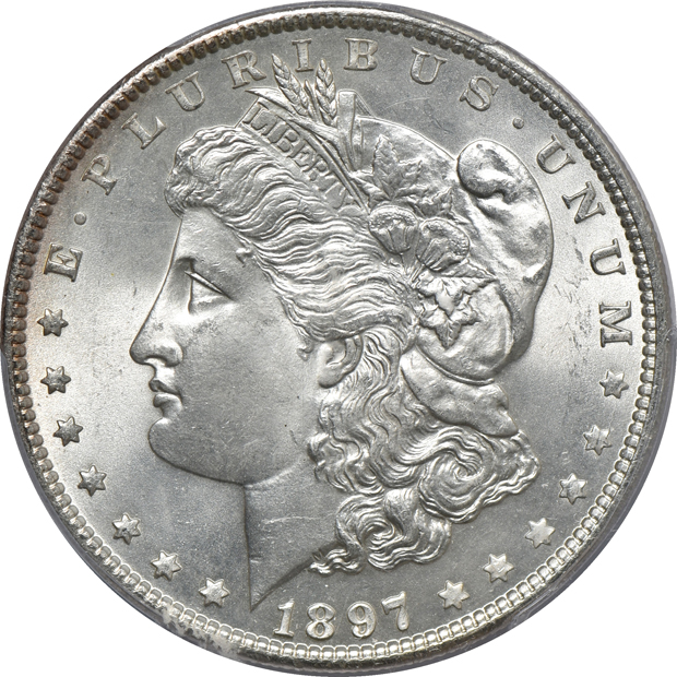 1897 and 1898 CAC, both PCGS MS-66