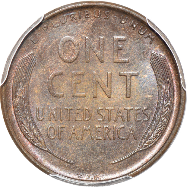 1909-S VDB Lincoln PCGS MS-66BN