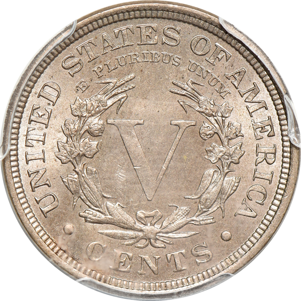 1911 Liberty nickel PCGS MS-64, and a 1923 Buffalo nickel NGC MS-64