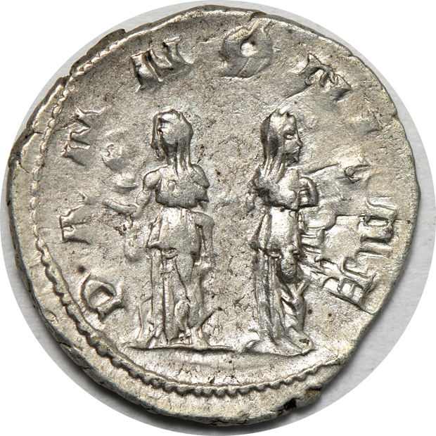 Roman Empire - nine coins, as described