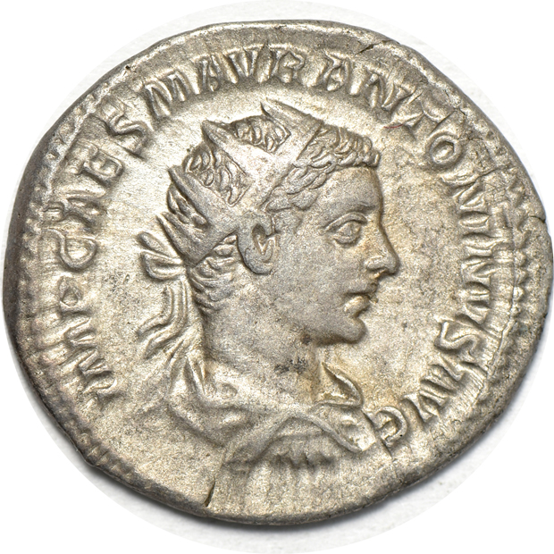 Roman Empire - nine coins, as described