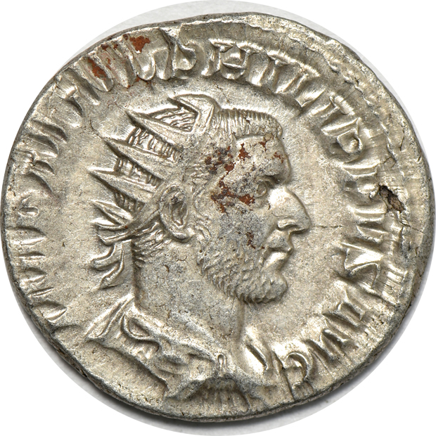 Roman Empire - nine coins, as described