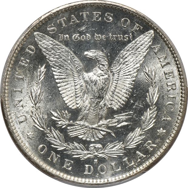 1891, 1891-O, and 1891-S, all PCGS MS-63