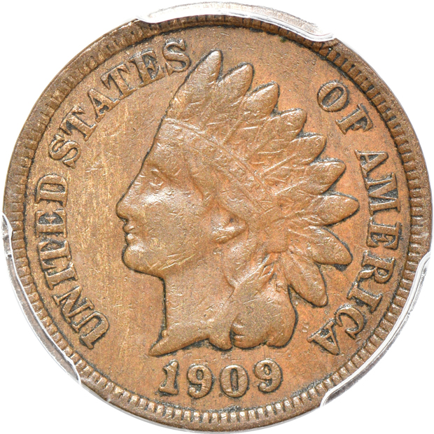 Two 1909-S Indian, VF-30 and VF-35, both PCGS