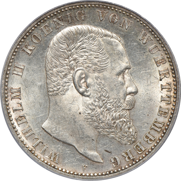 Germany - Six 5 marks certified by PCGS
