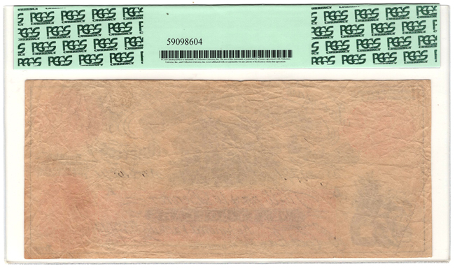 1861 $20 Female Riding Deer Bogus Note PCGS VF-25
