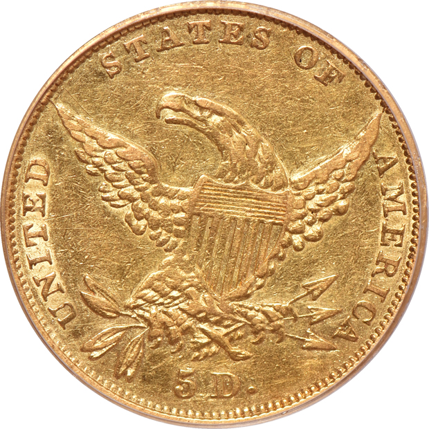 1834 Classic, Plain 4 PCGS XF-40