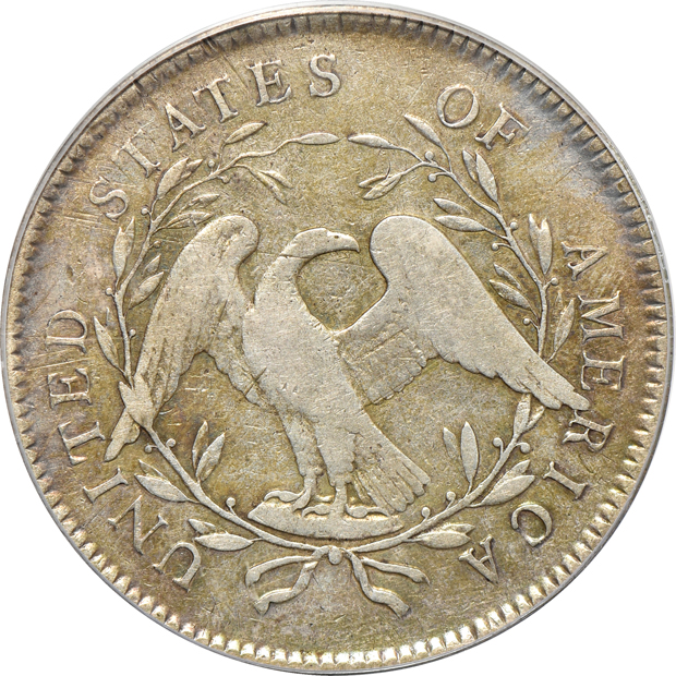 1795 2 Leaves PCGS F-15