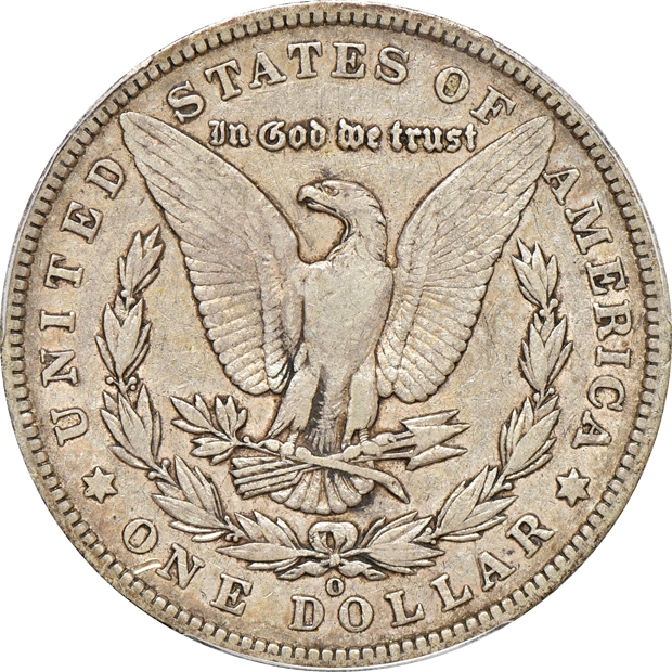 1903 MS-64, two 1903 MS-65, and a 1903-O VF-30, all PCGS