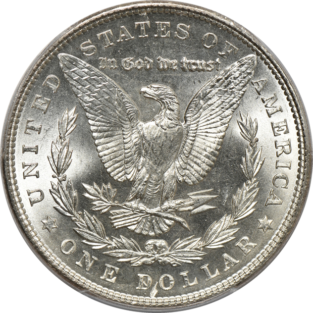 1903 MS-64, two 1903 MS-65, and a 1903-O VF-30, all PCGS