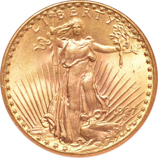 1924 and 1927, both NGC MS-64 CAC