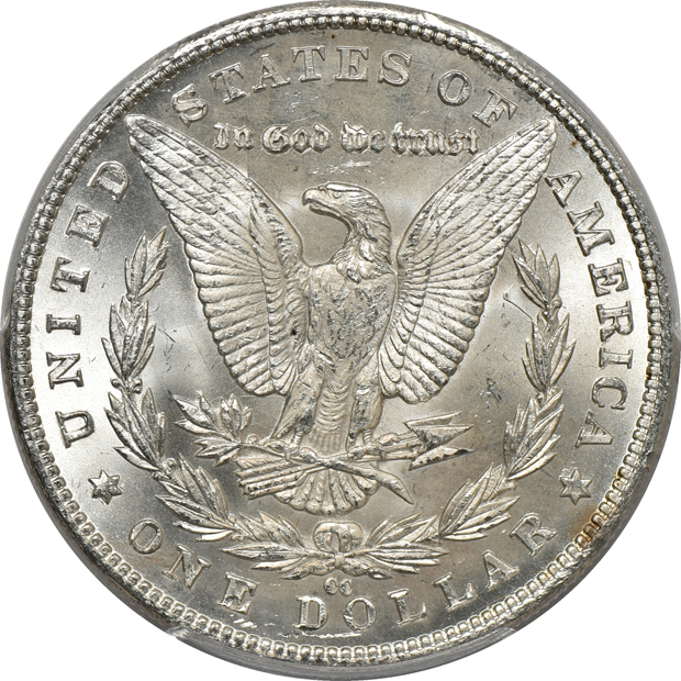 1883-CC MS-63 and 1883-CC MS-65, both PCGS