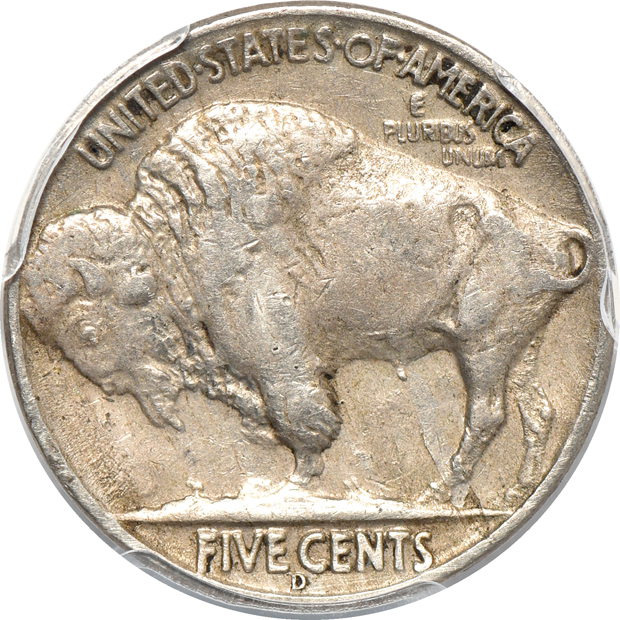 1937-D 3 Legged PCGS XF-45 CAC