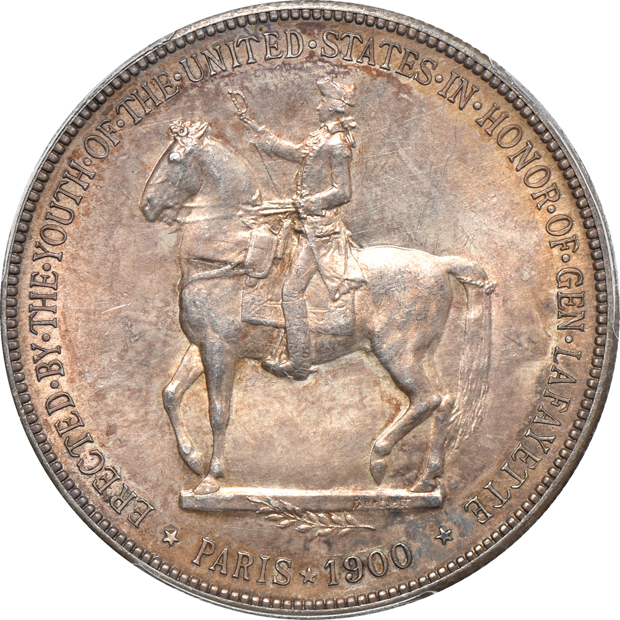 1900 Lafayette PCGS AU-58 CAC