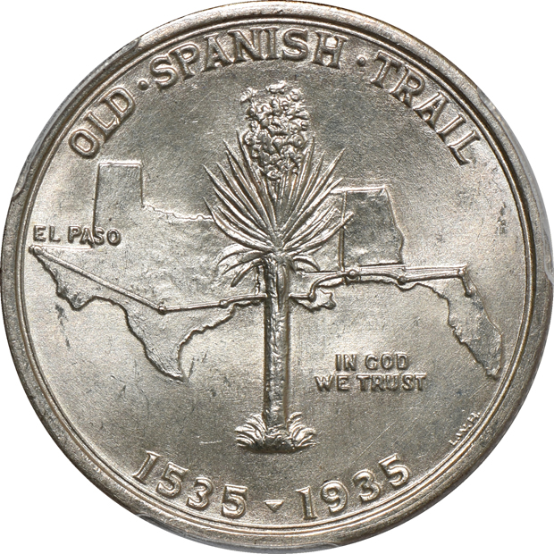 1935 Spanish Trail PCGS MS-65