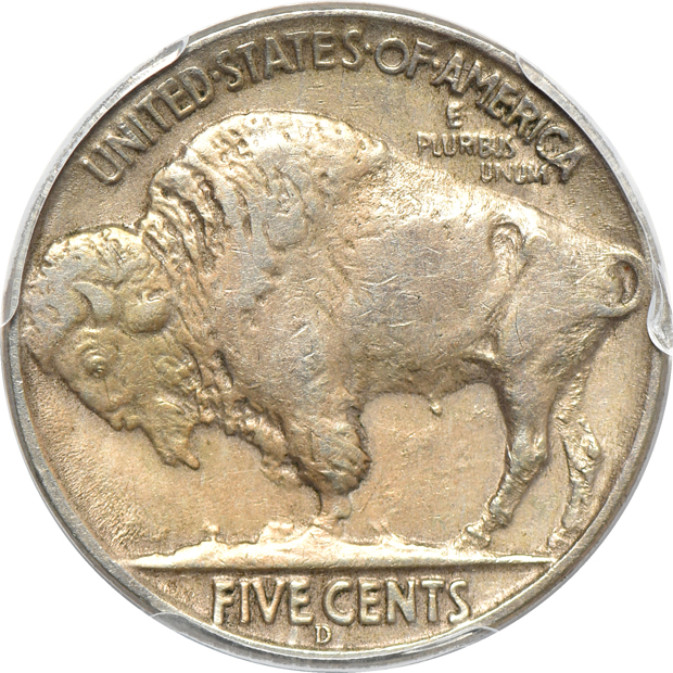 1937-D 3 Legged PCGS XF-45 CAC