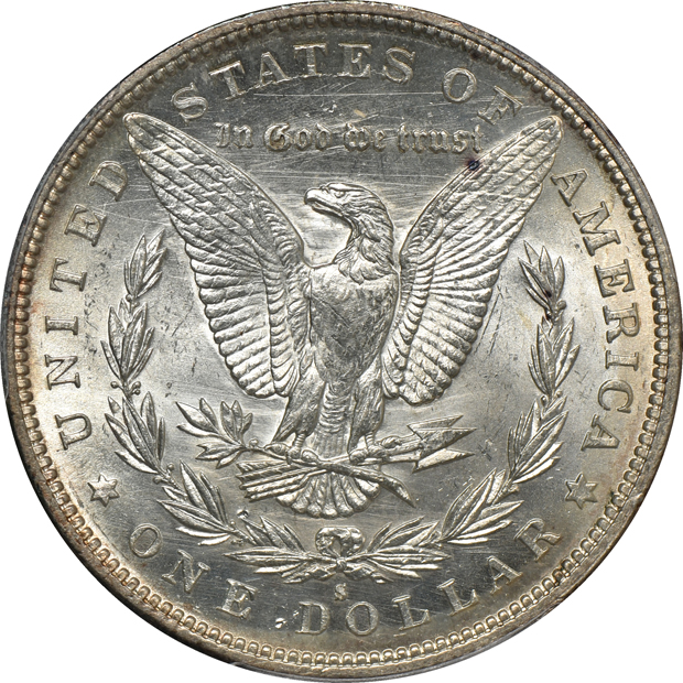 1878-CC MS-64, and an 1888-S MS-63, both PCGS
