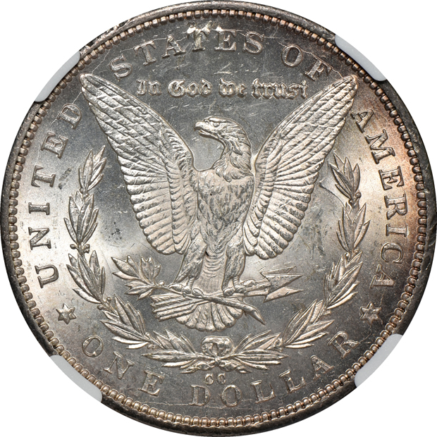 1892-CC NGC MS-63+