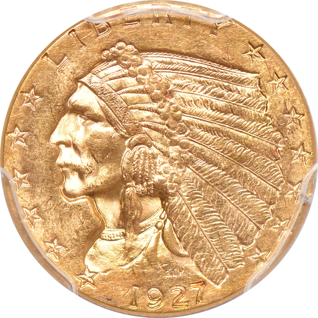 1908 and 1927, both PCGS MS-62