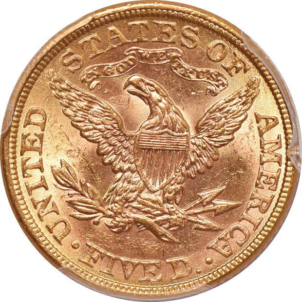 1881 MS-62, 1902-S MS-62+, and a 1908 MS-62, all PCGS