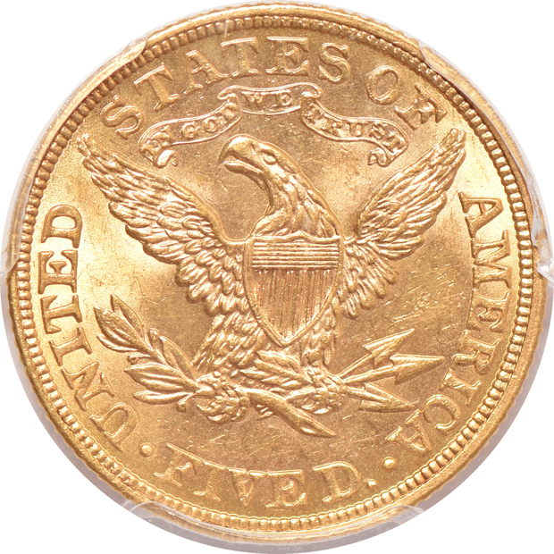 1881 MS-62, 1902-S MS-62+, and a 1908 MS-62, all PCGS