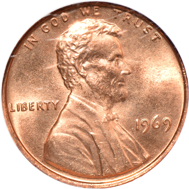 1964 and 1969, both NGC MS-67
