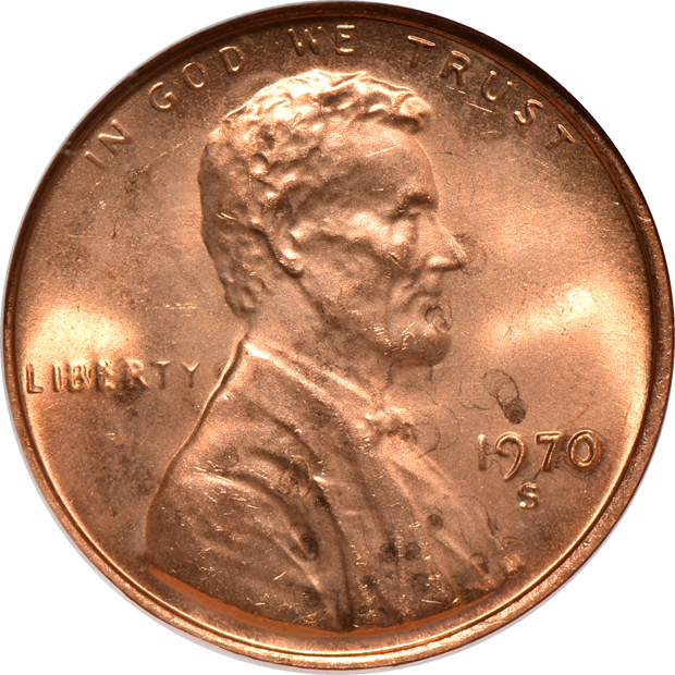 Six NGC certified RED Lincoln Memorial cents
